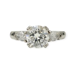 Diamond 1.57ct Ring in Platinum