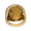 Diamond 0.30ct 1906 Full Sovereign Ring in 10K and 22K Yellow Gold