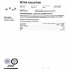 Diamond 0.68ct Earrings in 14K White Gold