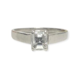 Diamond 0.74ct Ring in 18K White Gold