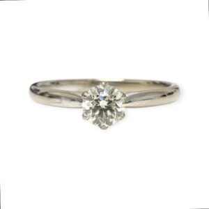 Diamond 0.50ct Ring in 18K White Gold
