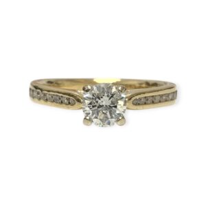 Diamond 0.78ct Ring in 14K Yellow Gold