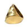 Diamond 0.50ct 1910 Half Sovereign Ring in 9K and 22K Yellow Gold