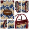 Gucci Raffia GG The Hamptons Open Tote Bag