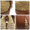 Loewe Raffia Balloon Bucket Bag