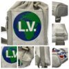 Louis Vuitton Monogram Chalk Sling Logo Story Bag