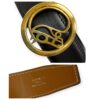 Hermes Cheval Horse Logo Buckle Belt