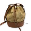 Loewe Raffia Balloon Bucket Bag