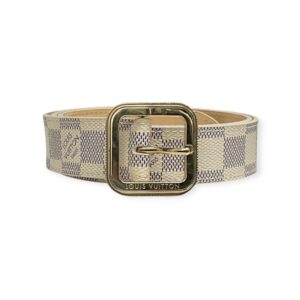 Louis Vuitton Damier Azur Tresor Belt  80/32