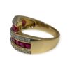 Quartz and Diamond 0.20ct Ring in 10K Yellow Gold
