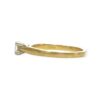 Diamond 0.15ct Ring in 18K Yellow Gold