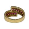 Quartz and Diamond 0.20ct Ring in 10K Yellow Gold