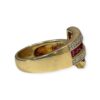 Quartz and Diamond 0.20ct Ring in 10K Yellow Gold