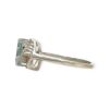 Quartz and Diamond 0.05ct Ring in 9K White Gold