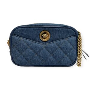 Versace Denim Medusa Crossbody Bag