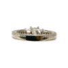 Diamond 0.54cts Ring In 18K White Gold