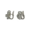 Diamond 0.30cts Earrings In 18K White Gold