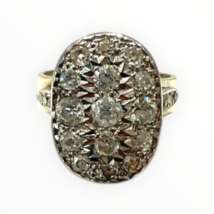 Diamond 1.73cts Ring In 9K White Gold