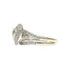 Diamond 1.00cts Duo Ring Set In 14K White Gold