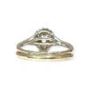 Diamond 1.00cts Duo Ring Set In 14K White Gold