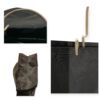 Prada Metal Handle Nylon Tote Bag