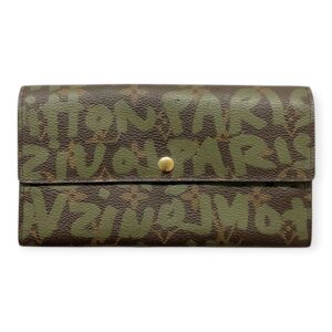 Louis Vuitton Monogram Graphity Long Sarah Wallet