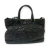 Prada 2 Way Nappa Gauffre Black Leather Bag