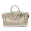 Louis Vuitton Translence Lockit East West White Bag
