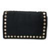 Prada Etiquette Flap Studded Tessuto Bag