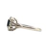 Quartz And Diamond 0.78ct Ring In 18K White Gold