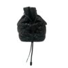 Prada 2 Way Nappa Gauffre Black Leather Bag