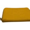 CHANEL VINTAGE COIN PURSE YELLOW CAVIER LEATHER