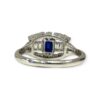 Quartz And Diamond 0.78ct Ring In 18K White Gold
