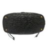 Prada 2 Way Nappa Gauffre Black Leather Bag