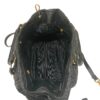 Prada 2 Way Nappa Gauffre Black Leather Bag