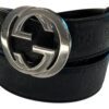 Gucci GG Guccissima Belt #80 Calfskin Leather