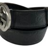 Gucci GG Guccissima Belt #80 Calfskin Leather