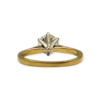 Diamond 1.09cts Ring In 18K Yellow Gold