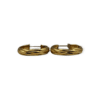9K Earrings In Yellow Gold