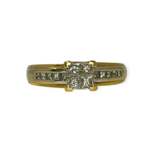 Diamond 0.50ct Ring In 18ct Yellow Gold