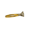 Diamond 1.09cts Ring In 18K Yellow Gold