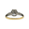 Diamond 1.10cts Ring in 18K Yellow And White Gold