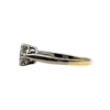 Diamond 1.10cts Ring in 18K Yellow And White Gold
