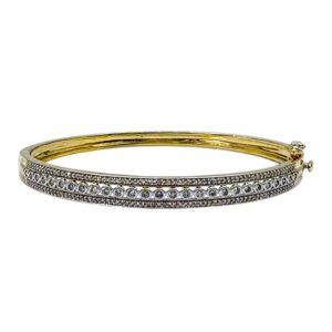 1.00cts Diamond Bracelet In 9K Yellow Gold