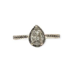 Diamond 1.00cts Ring In 14K White Gold