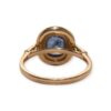 Diamond 0.41cts Saphire Ring In 14k Rose Gold
