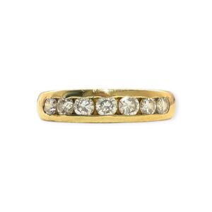 Diamond 1.00cts Ring in 18K Yellow Gold