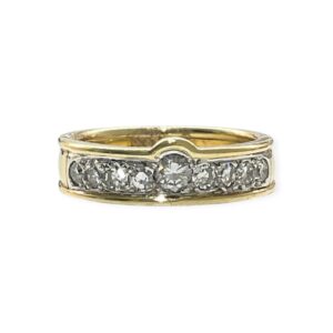 Diamond 1.00cts Ring in 18K Yellow Gold