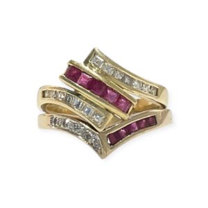 Diamond 0.20cts Ring in 18K Yellow Gold