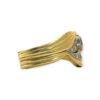 Diamond 0.10ct Duo Ring in 18K Yellow Gold